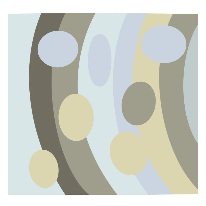 Timelessly elegant retro boho pattern abstract