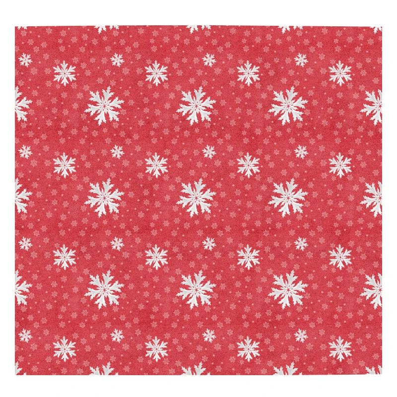 Schneeflocken an Weihnachten