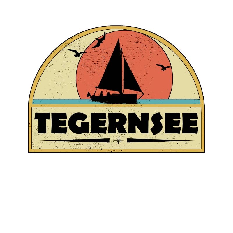 See Segelboot Tegernsee