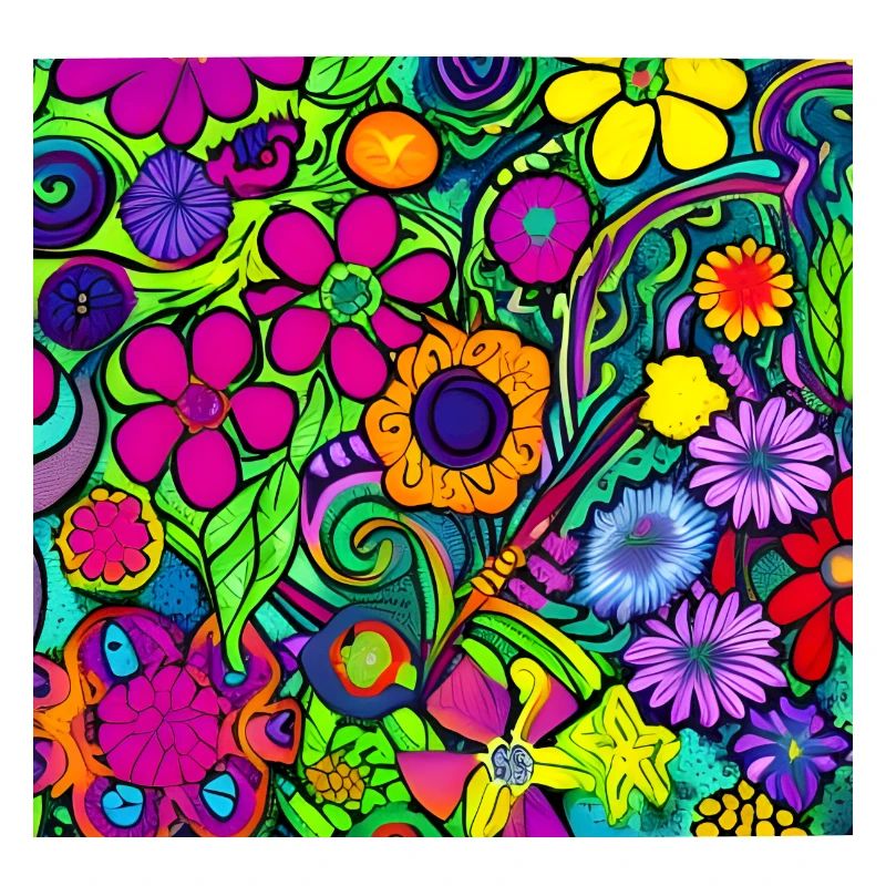 Zauberblumen Kunst