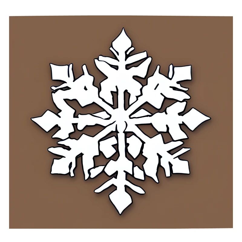 Snowflake pattern