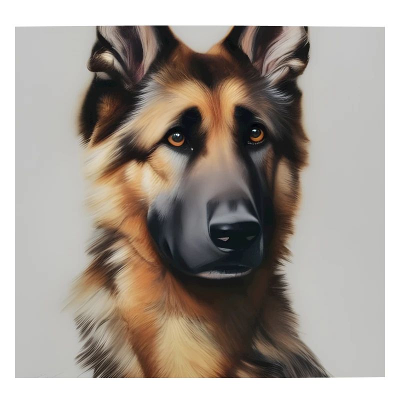 Entzückender Deutscher Schäferhund