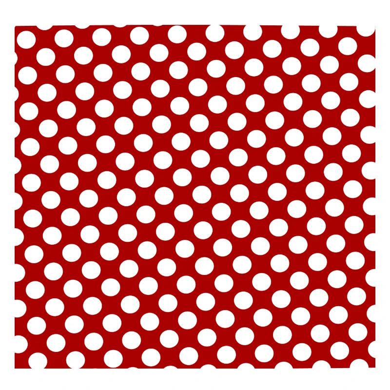Polka dot red white background dot pattern