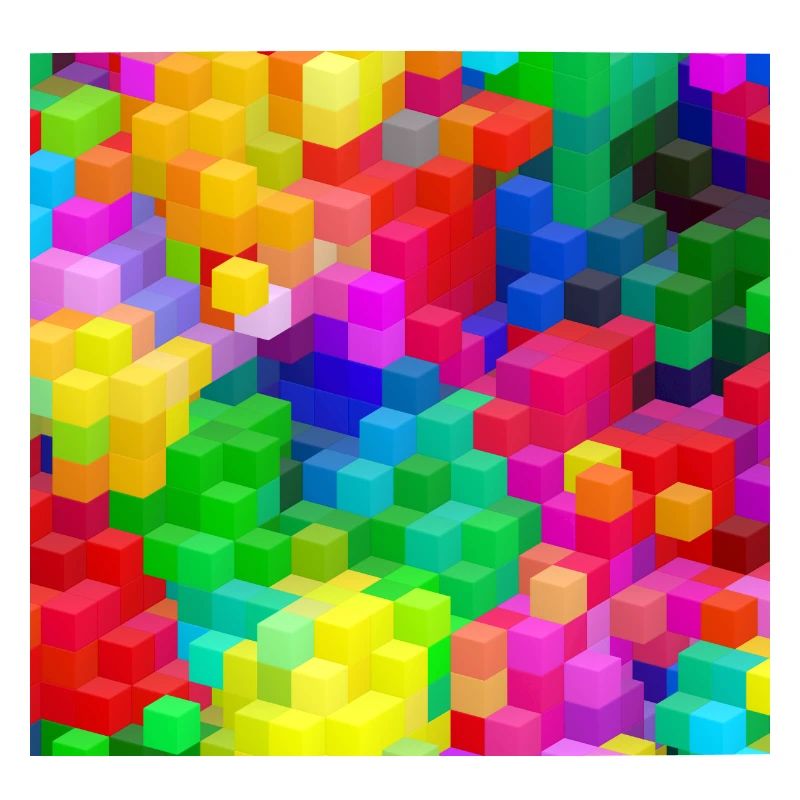 Colorful blocks (cuboids, patterns)