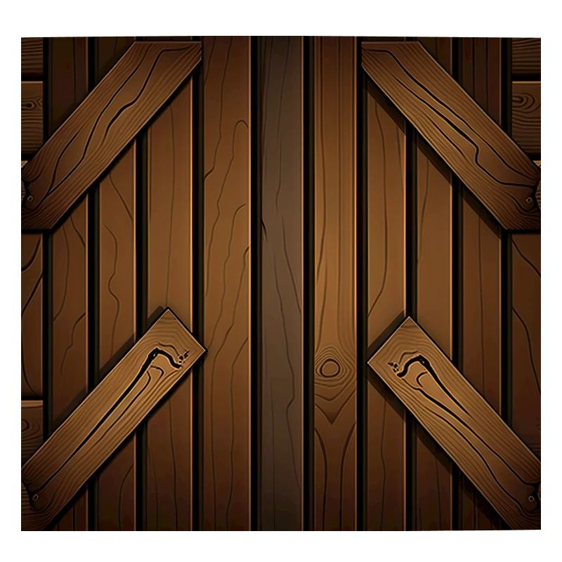 Rustic wooden plank pattern brown