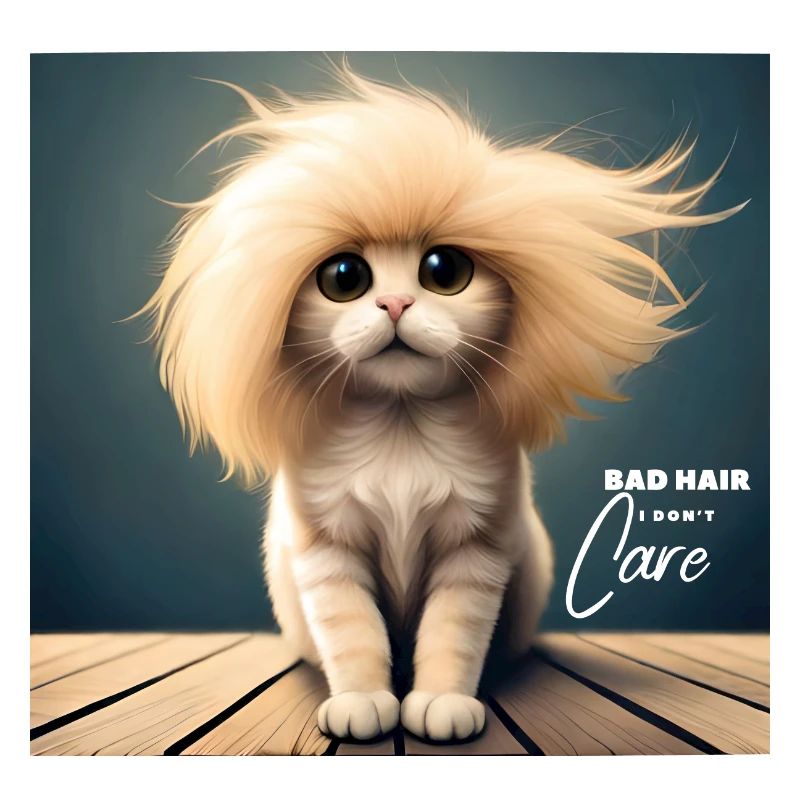 Bad Hair Cat