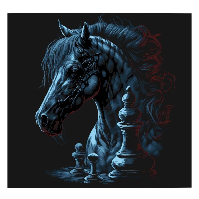 Springer Schach Pferd