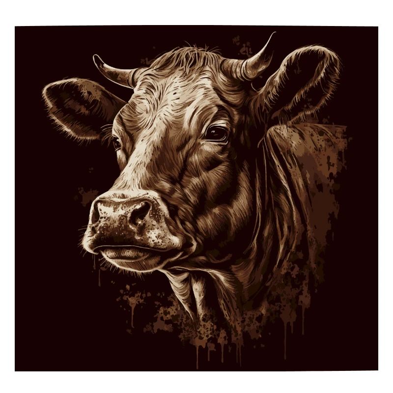A cow