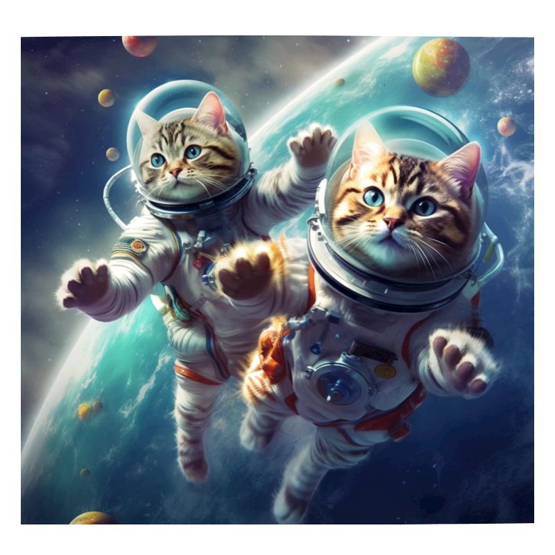 cat in space