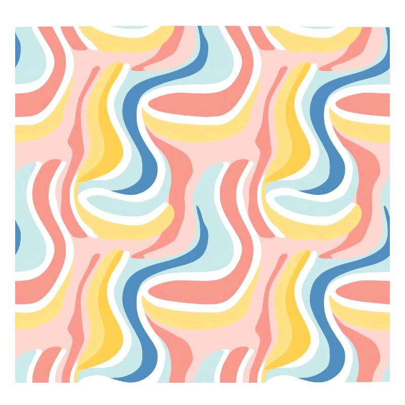 Herbst-Nostalgie: Retro-Pastell-Doodle-Vergnügen