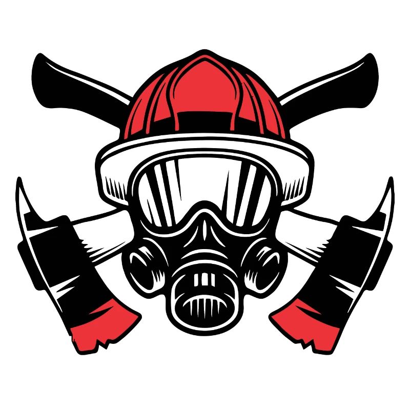 Äxte und Helm