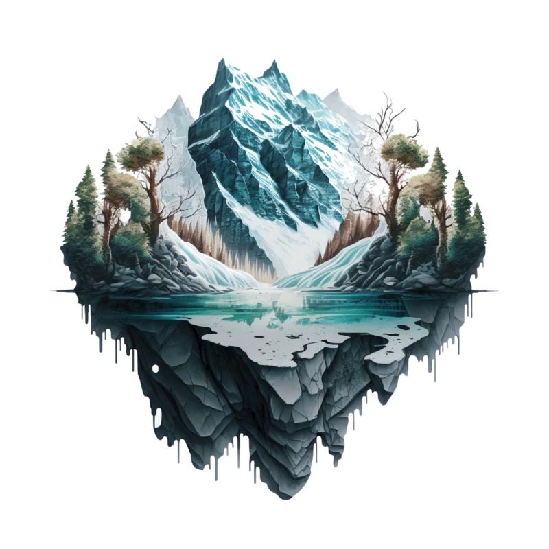 schöne Berglandschaft