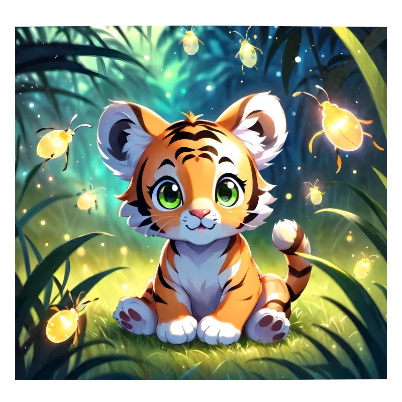 Niedlicher Baby Tiger