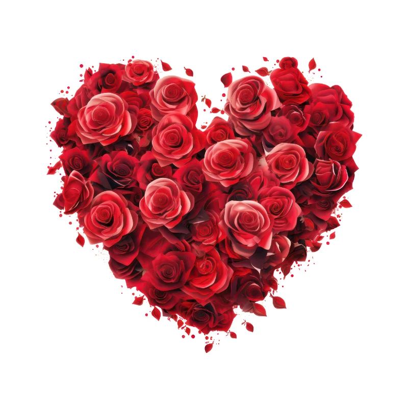 Herz Rosen