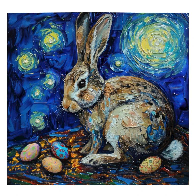 lapin de Pâques, Pâques, lapin, joyeuses Pâques, oeufs de Pâques