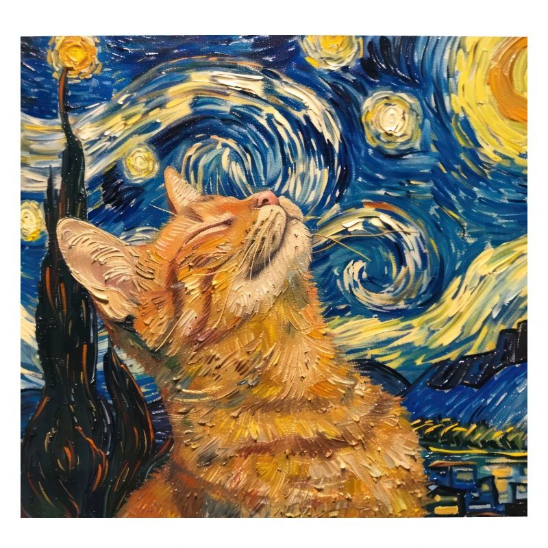 Chat, Motif De Chat