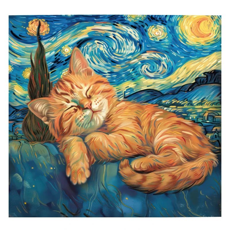 Chat, motif chat, cadeau