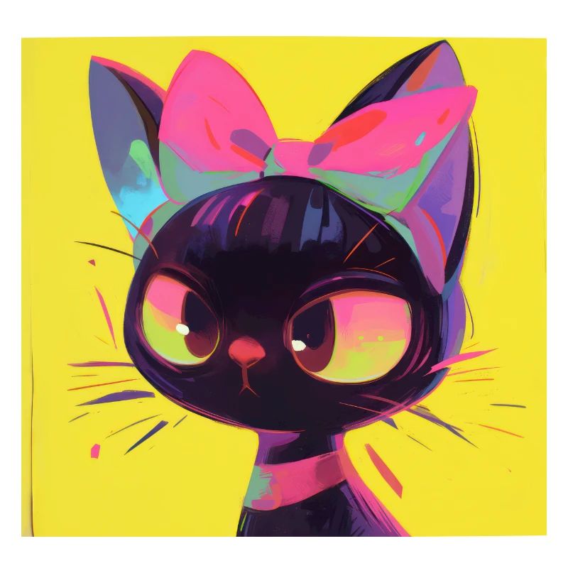 Chat, Motif De Chat