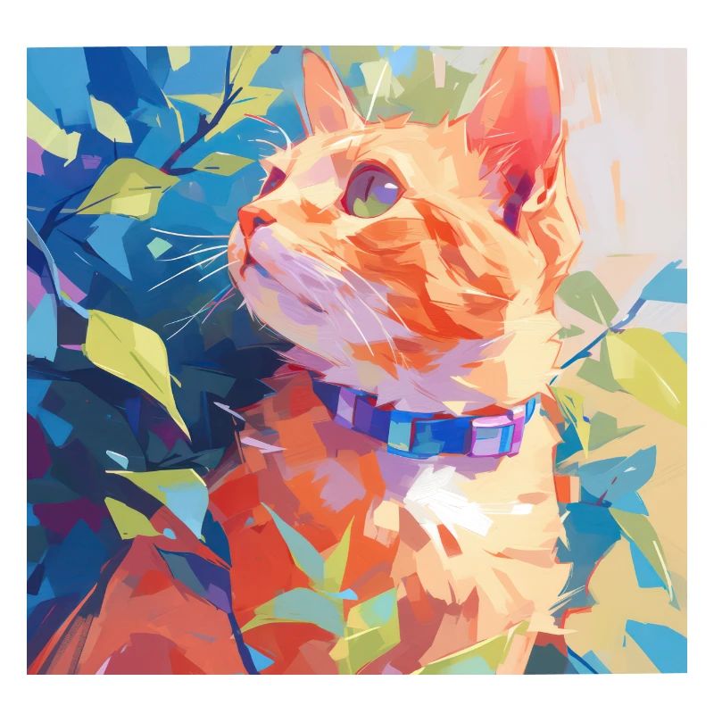 Chat, Motif De Chat