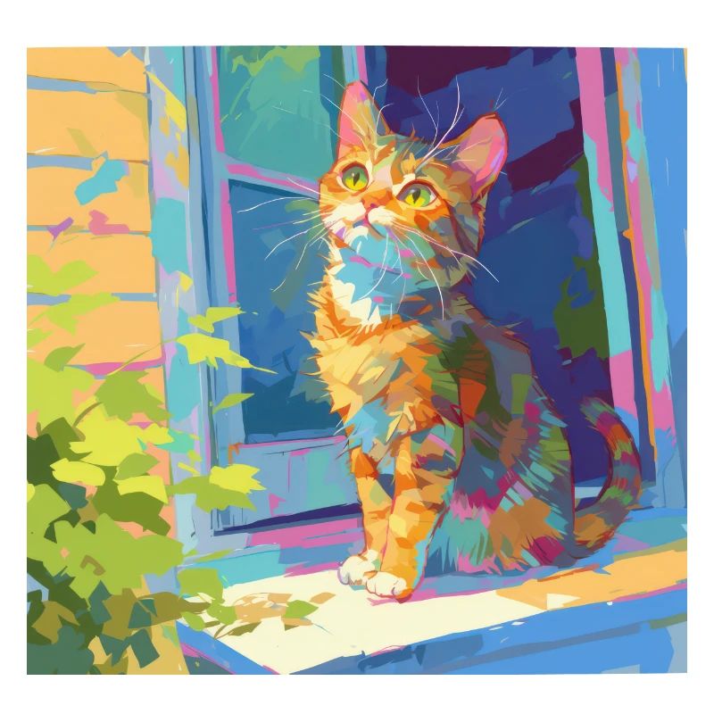 Chat, Motif De Chat