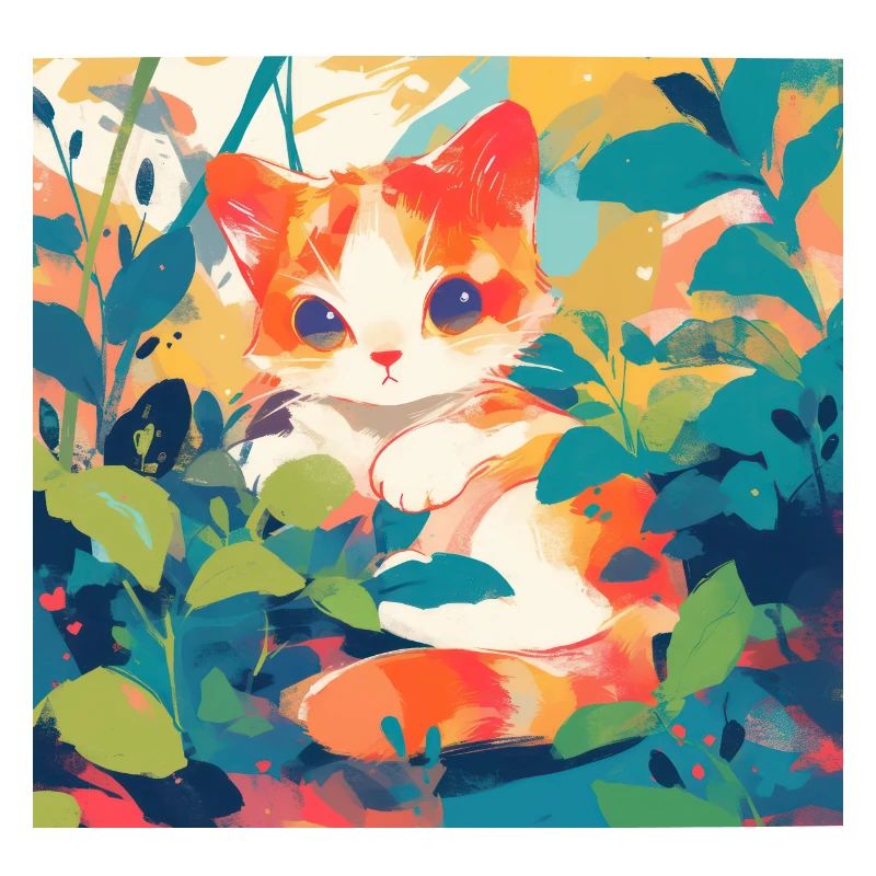 Chat, Motif De Chat