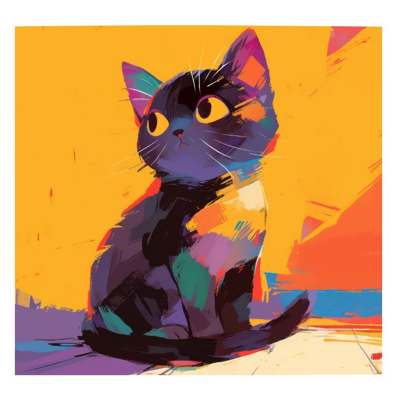Chat, Motif De Chat