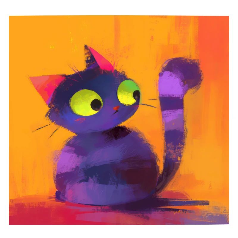 Chat, Motif De Chat