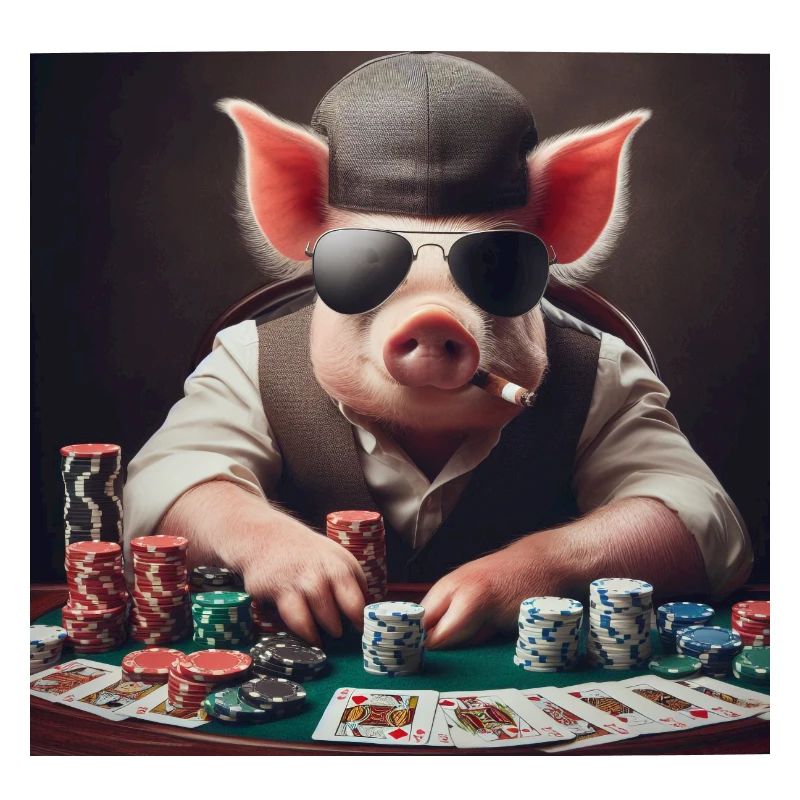 Poker Schwein
