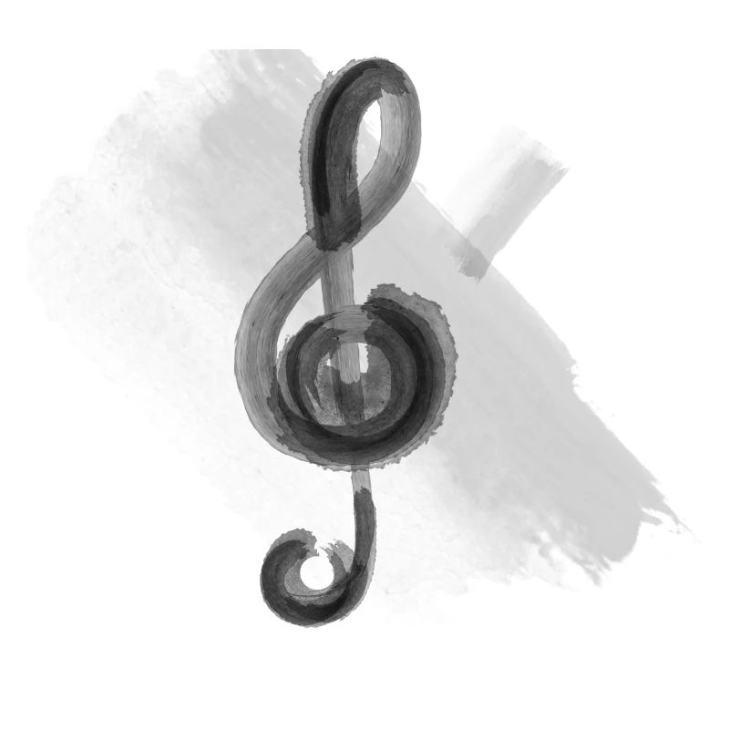 Notenschlüssel Musik Geschenk