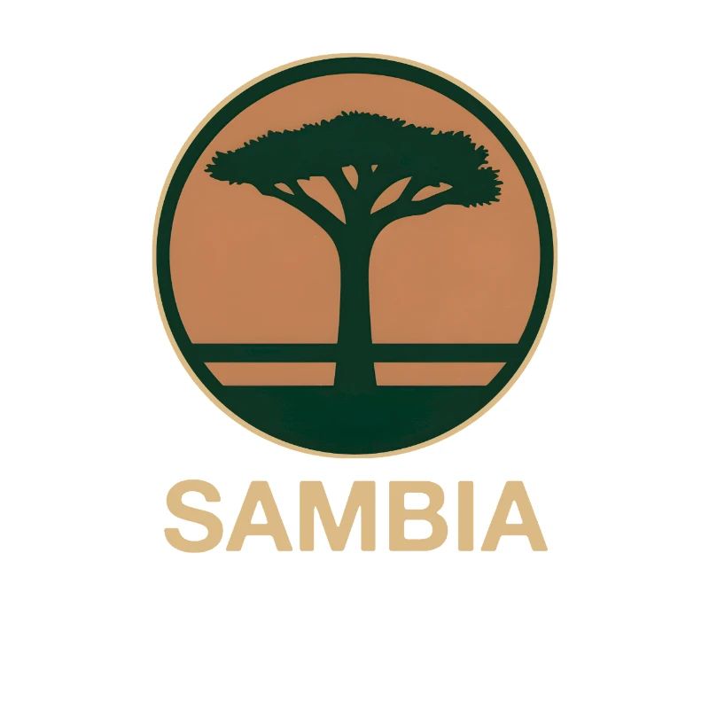 Sambia Baum rund