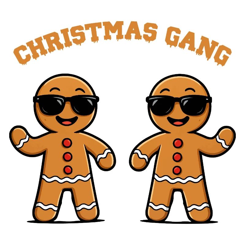 Gingerbread Duo Christmas Gang