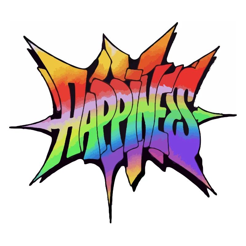 Glücksregenbogen-Ausbruch