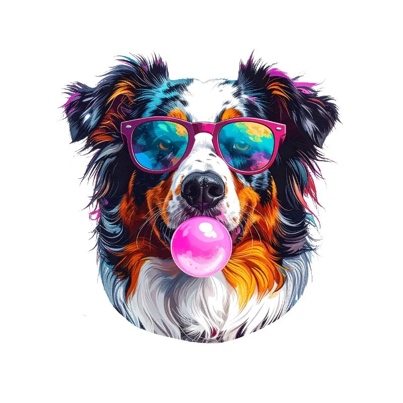 Pop-Art Aussi Portrait