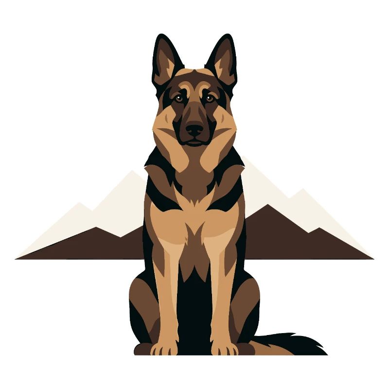 Treuer Wächter Deutscher Schäferhund-Liebhaber