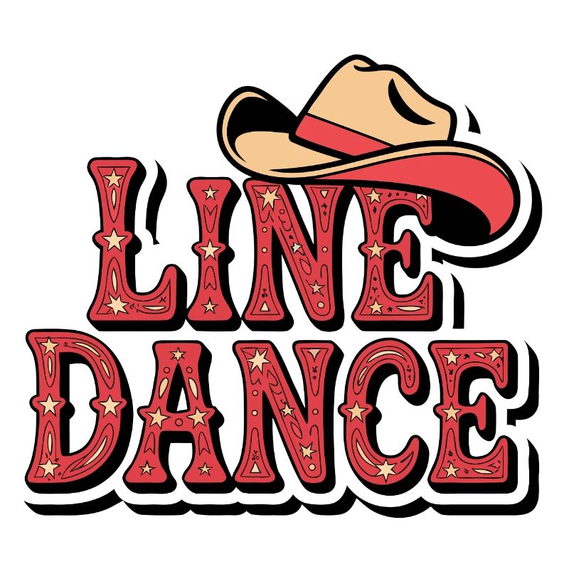 Line Dance Cowboy Hut