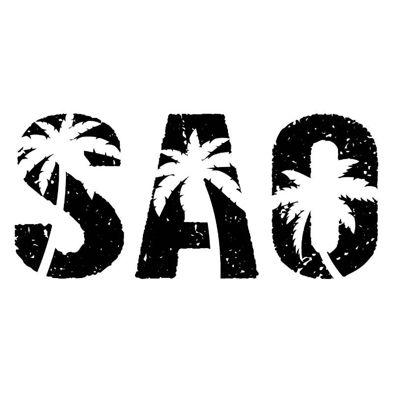 Sao Beach Palmen