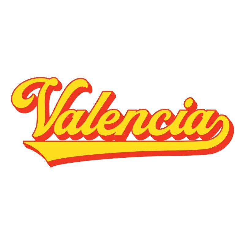 Valencia Script Logo