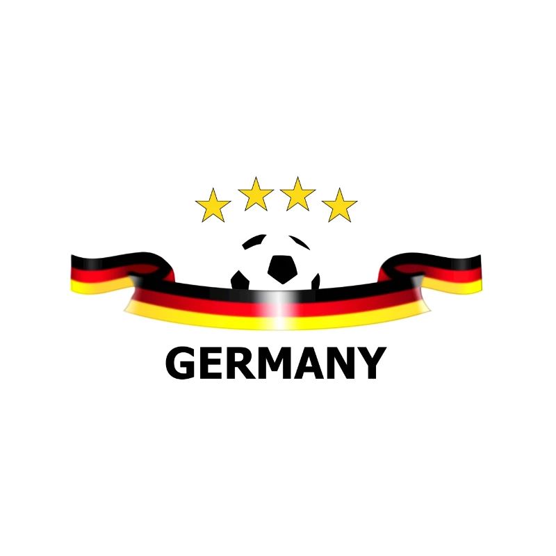 Deutschland Fußball Design