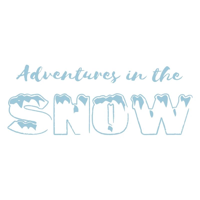 Aventures dans la neige | Graphique vectoriel