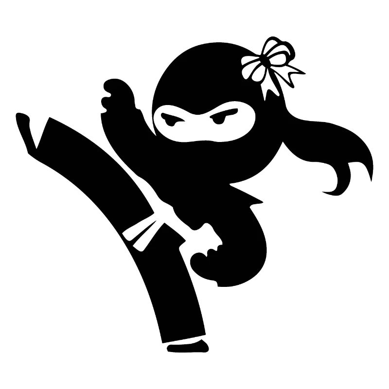 Ninja Mädchen