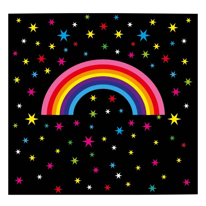 12 Regenbogen Sternenhimmel