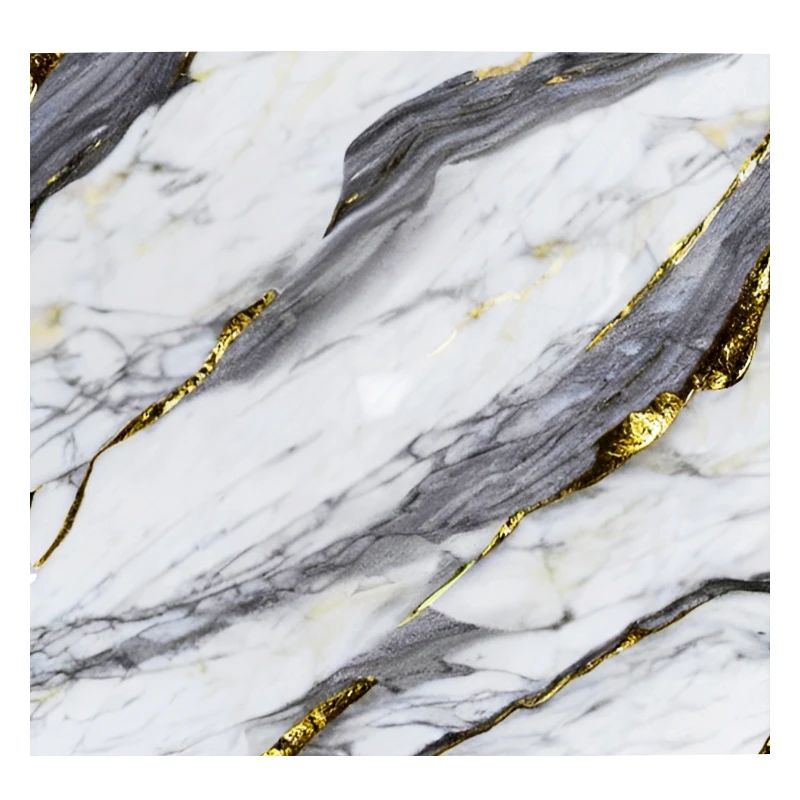 Marble White Gold Structure