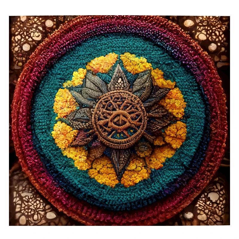Boho Mandala Abstract