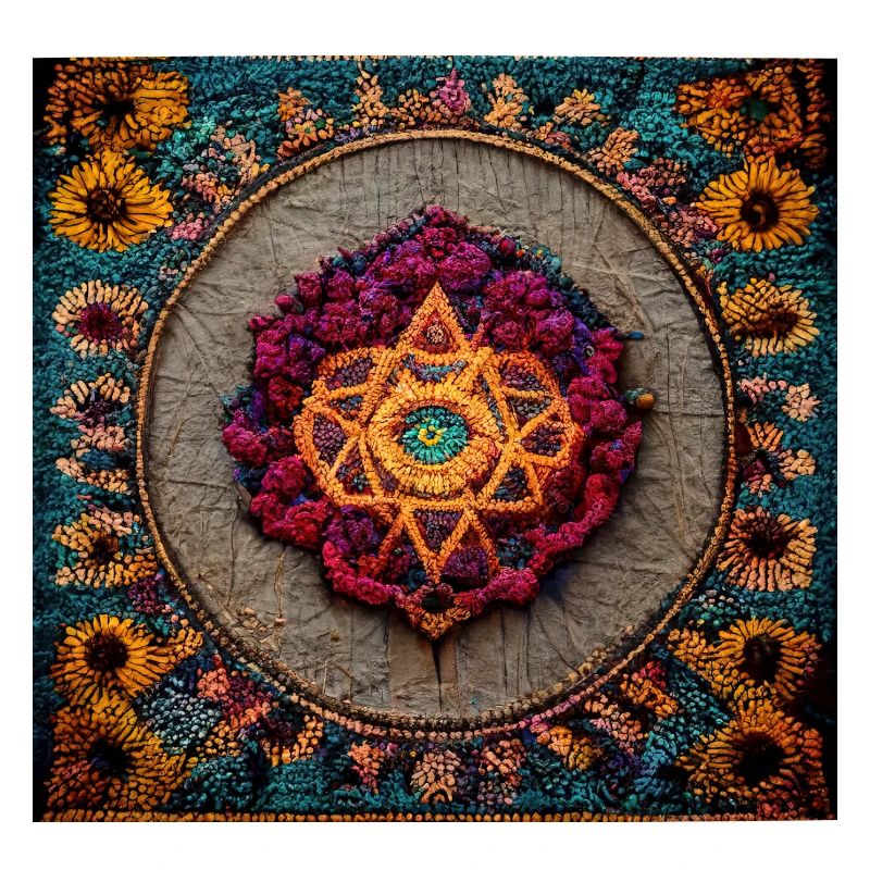 Boho Mandala Abstract