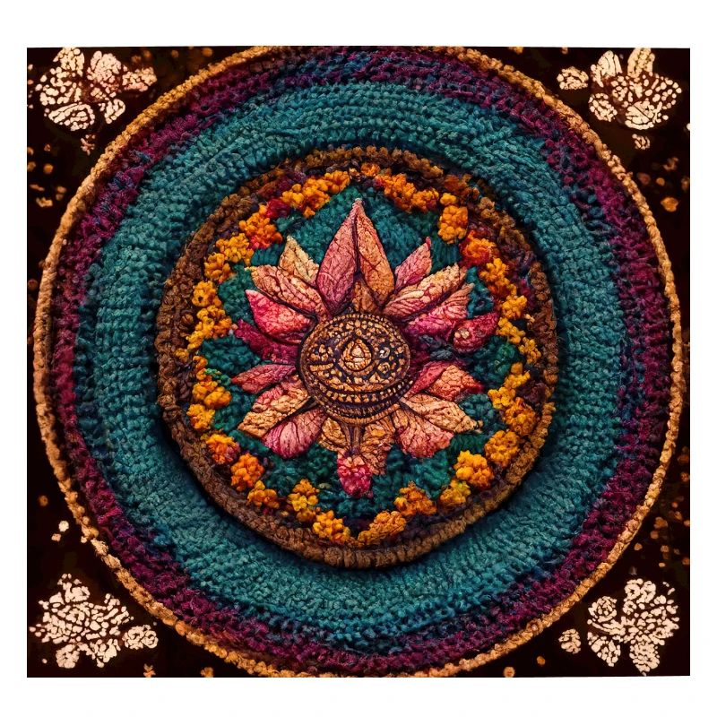 Boho Mandala Abstract