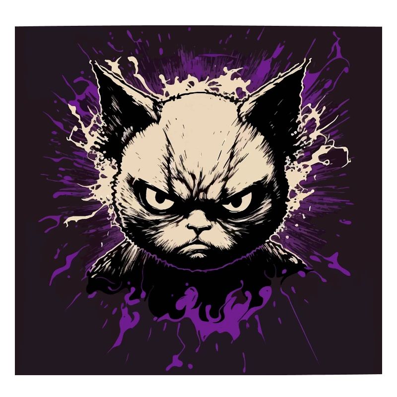 Garstige Katze