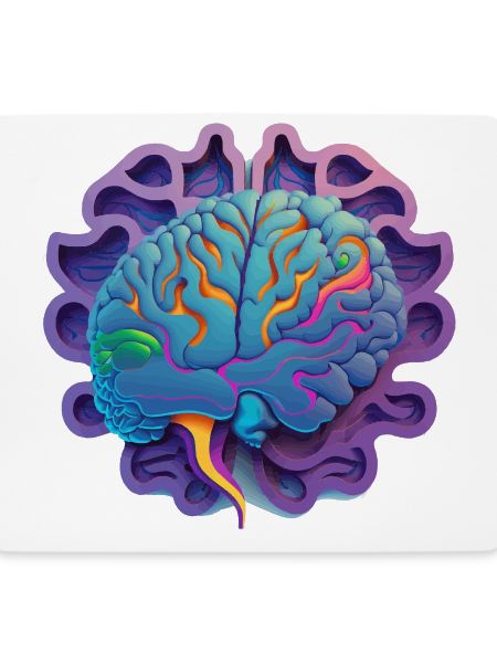 purple brain Geschenk