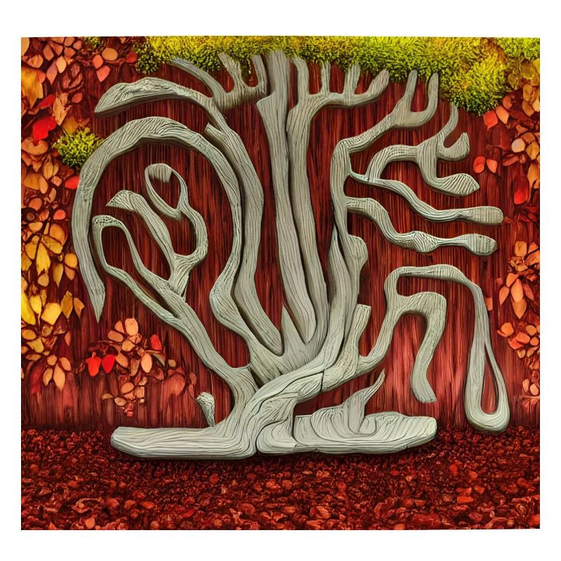 old tree during autumn