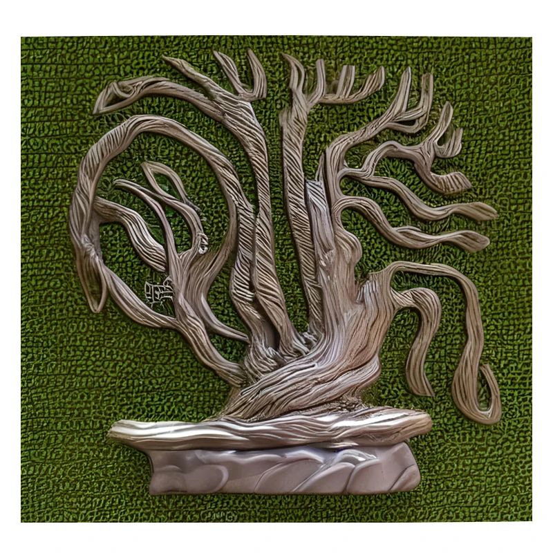 Alter Baum wird grün