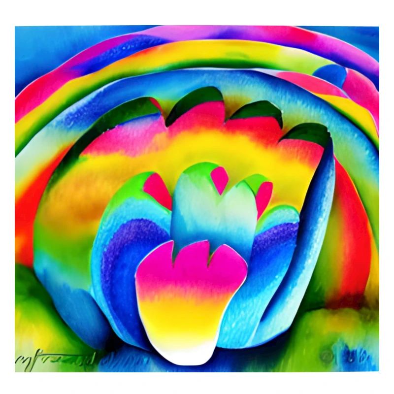 Regenbogen zu Ostern